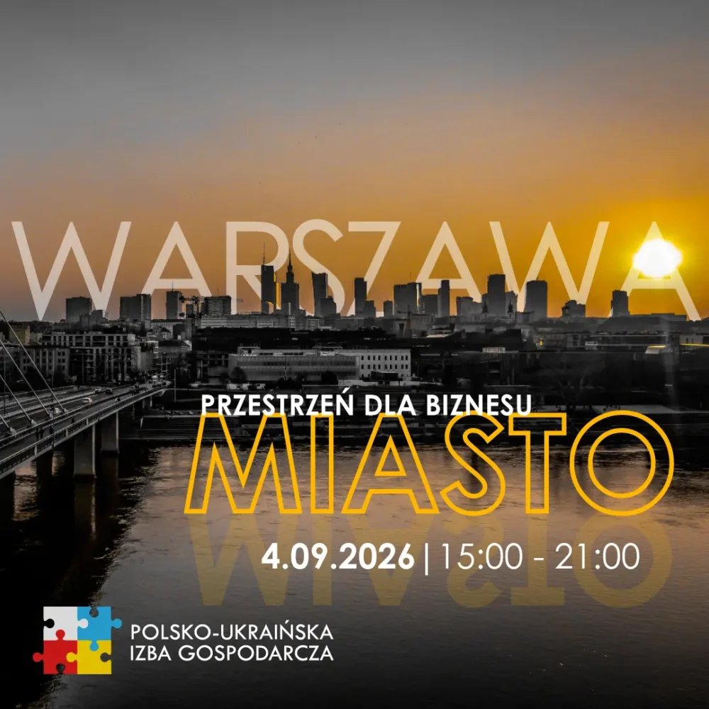MIASTO - przestrzeń dla biznesu. WARSZAWA | 4.09.2026